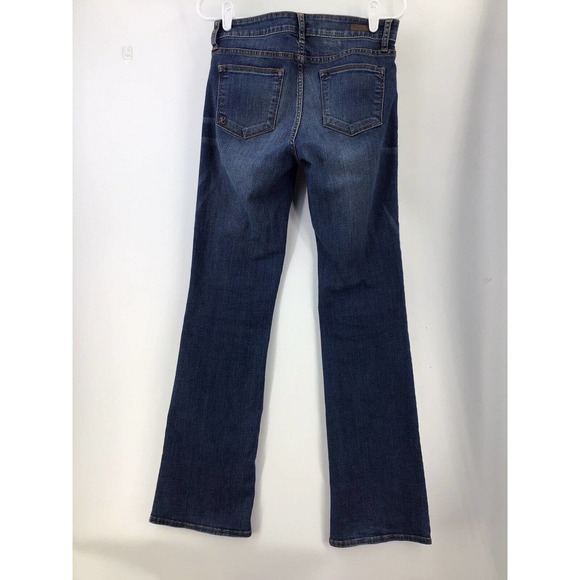 Kut from the Kloth Karen Baby Bootcut Low Rise Jeans Women's Size 6S Blue - Picture 12 of 12